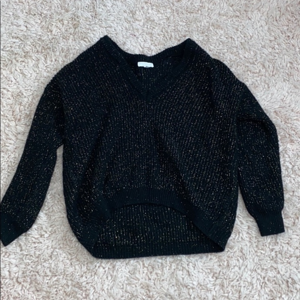 Black Sparkly Sweater